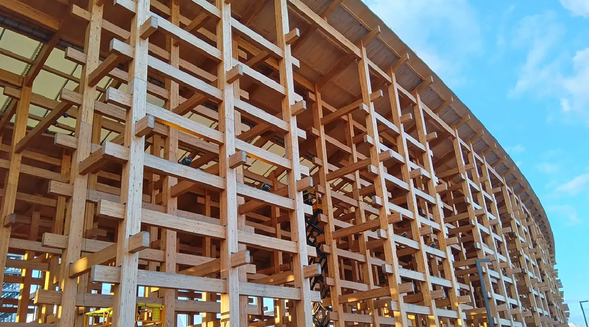 โครงสร้างไม้ของแกรนด์ริง