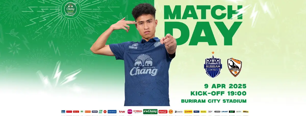 ดูบอลสด บุรีรัมย์ พบ สิงห์ เชียงราย ช้าง เอฟเอ คัพ วันนี้ 9 เม.ย.68