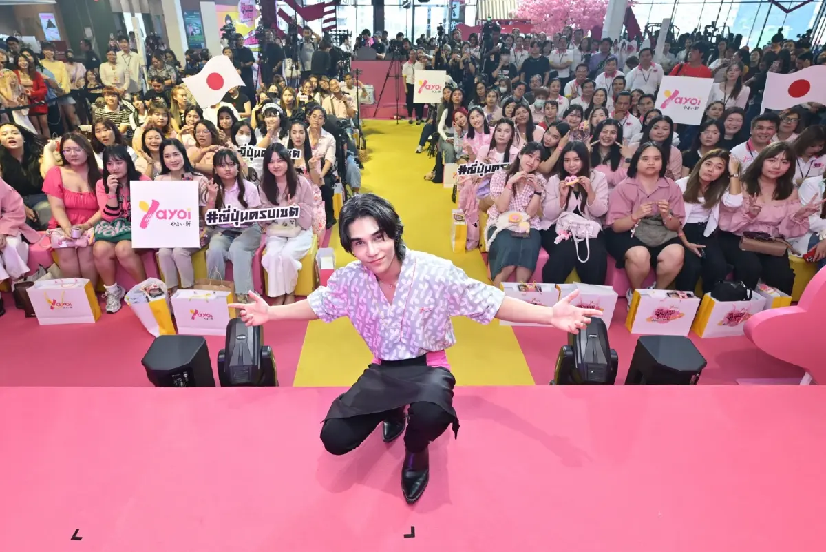 “ยาโยอิ” เปิดตัวพรีเซนเตอร์คนใหม่ เจฟ ซาเตอร์ เสิร์ฟความอร่อยแบบญี่ปุ่นครบเซต