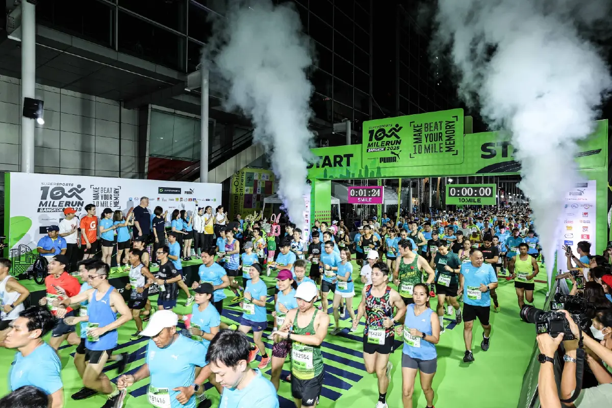 "พงศกร"ซิวแชมป์ Supersports 10 Mile 2025 นักวิ่งร่วมกว่า 7 พันคน