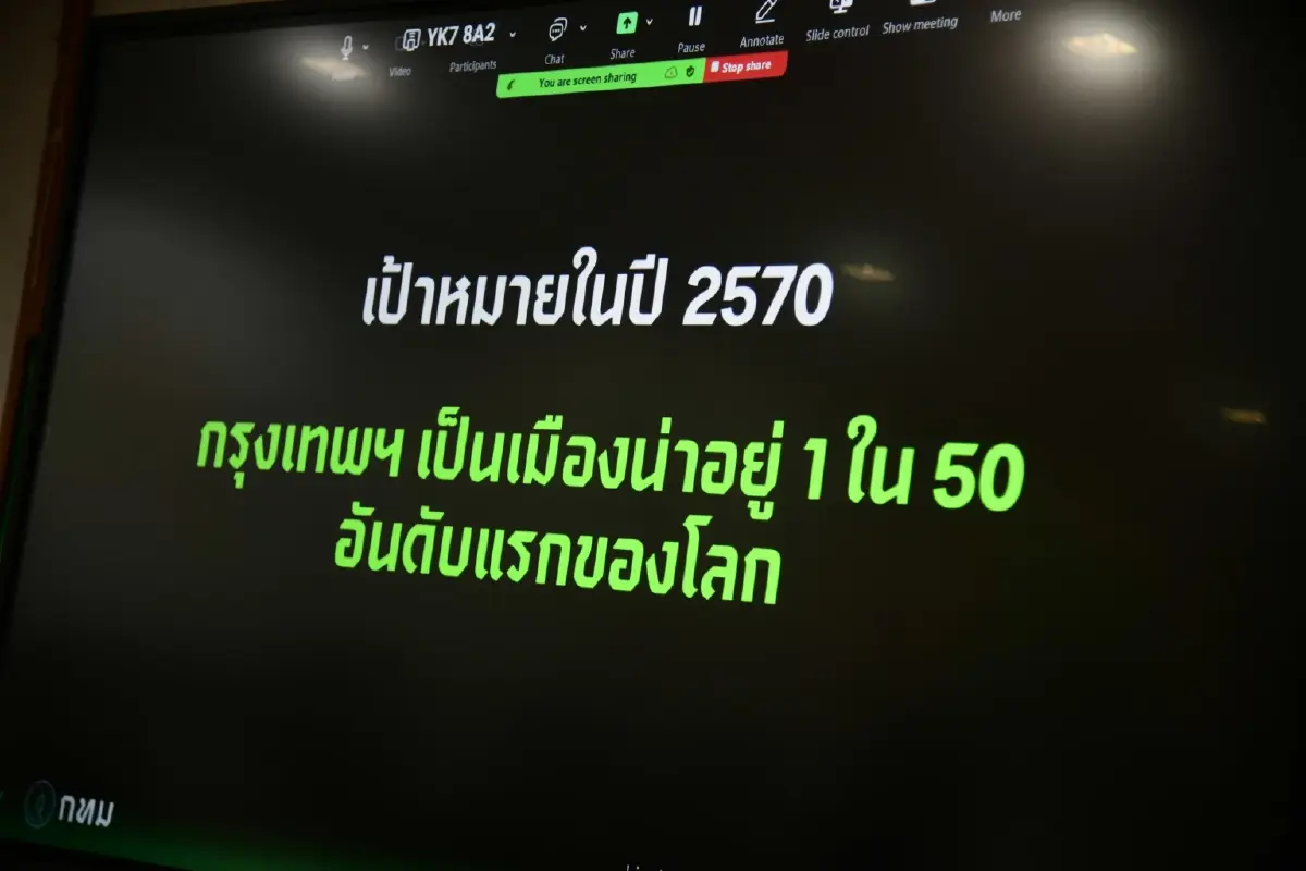 กทม. วางแผนพัฒนาเมืองปี 2570 เน้นโครงการทำได้จริง วัดผลได้