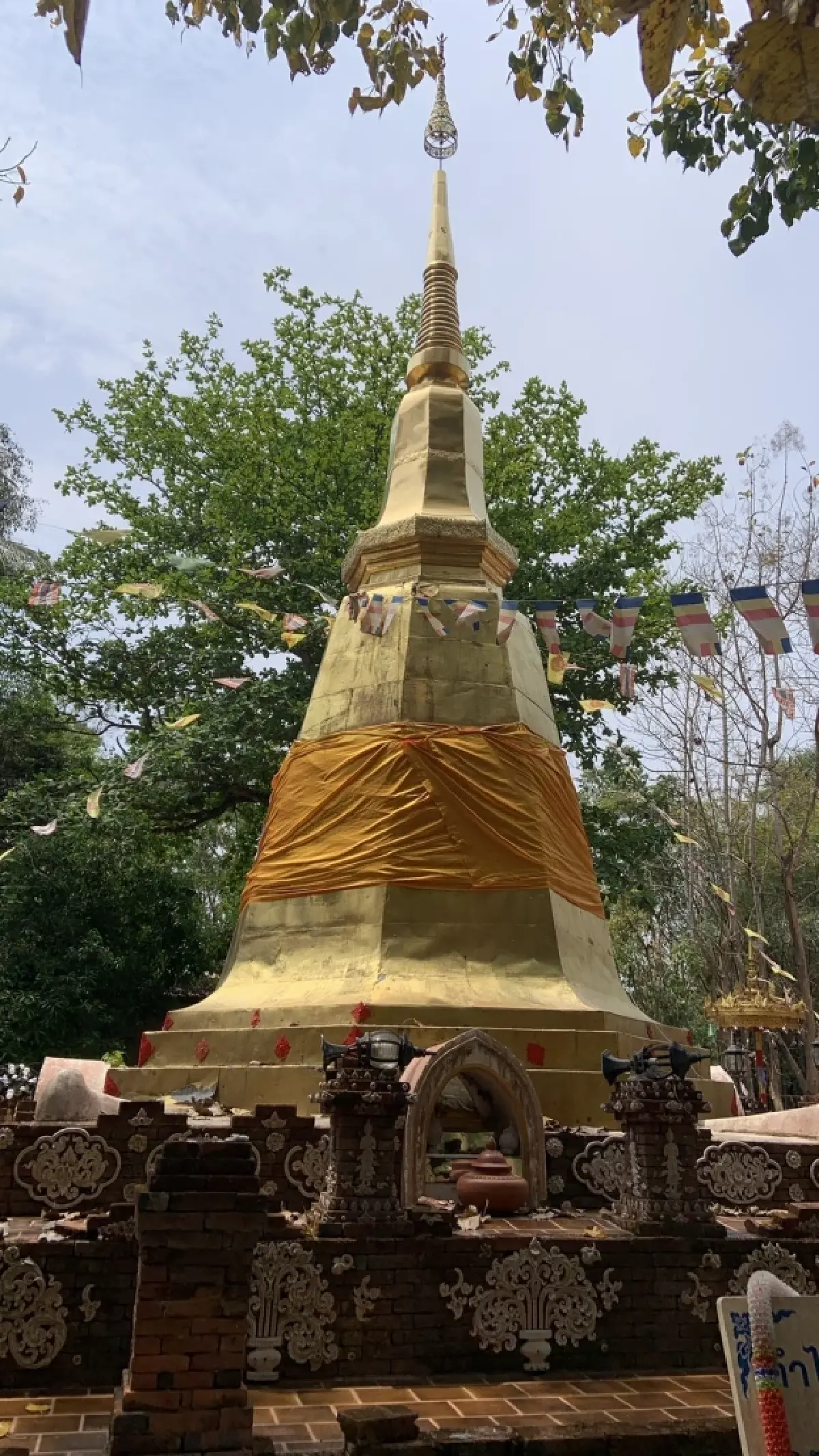 พระธาตุแหลมลี่หนึ่งใน 5 พระธาตุเอกแห่งเมืองลอง จังหวัดแพร่ในปัจจุบัน