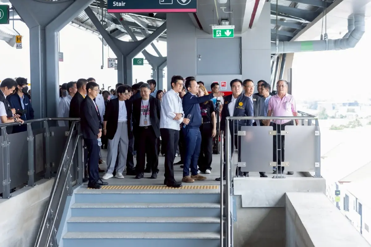 สายสีชมพู เชื่อมอิมแพ็ค "รถไฟฟ้า 20 บาท" เปิดทดลองใช้ 20 พ.ค. 68 นี้