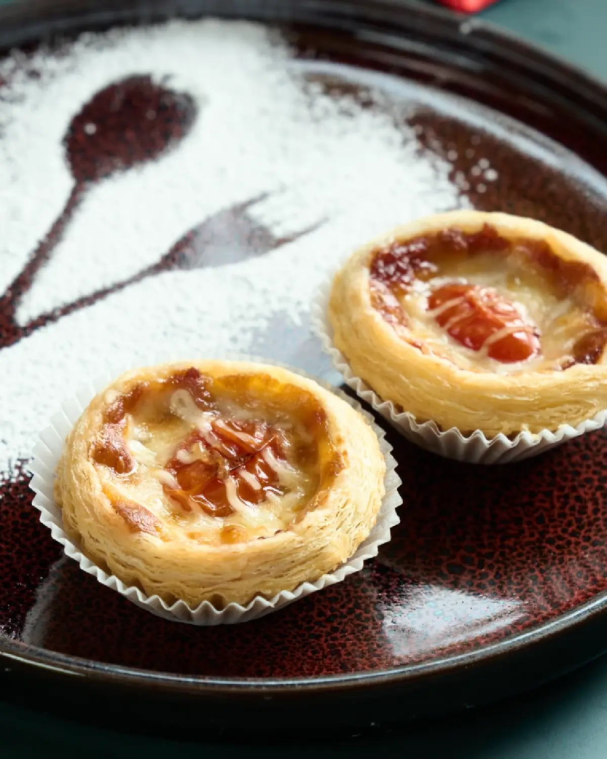 ทาร์ตหมูแดงนมสดชีส