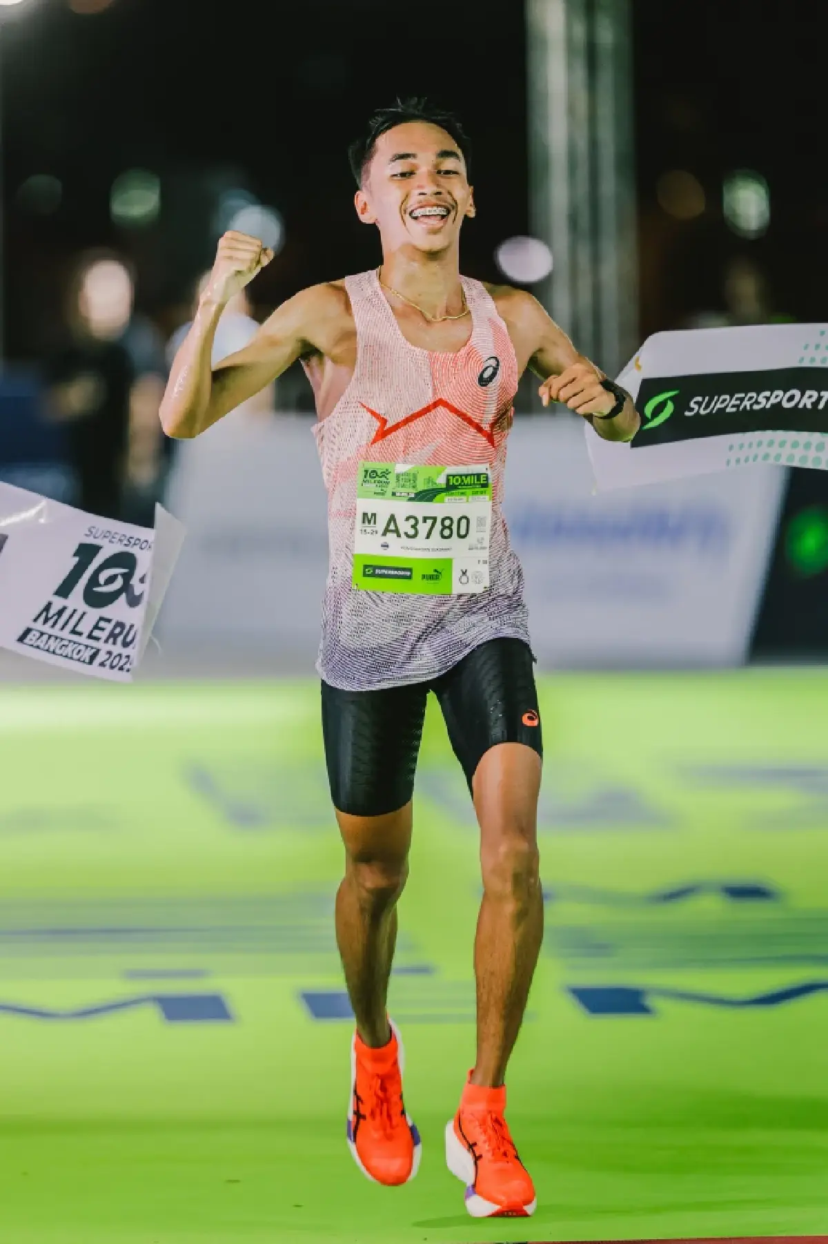 "พงศกร"ซิวแชมป์ Supersports 10 Mile 2025 นักวิ่งร่วมกว่า 7 พันคน