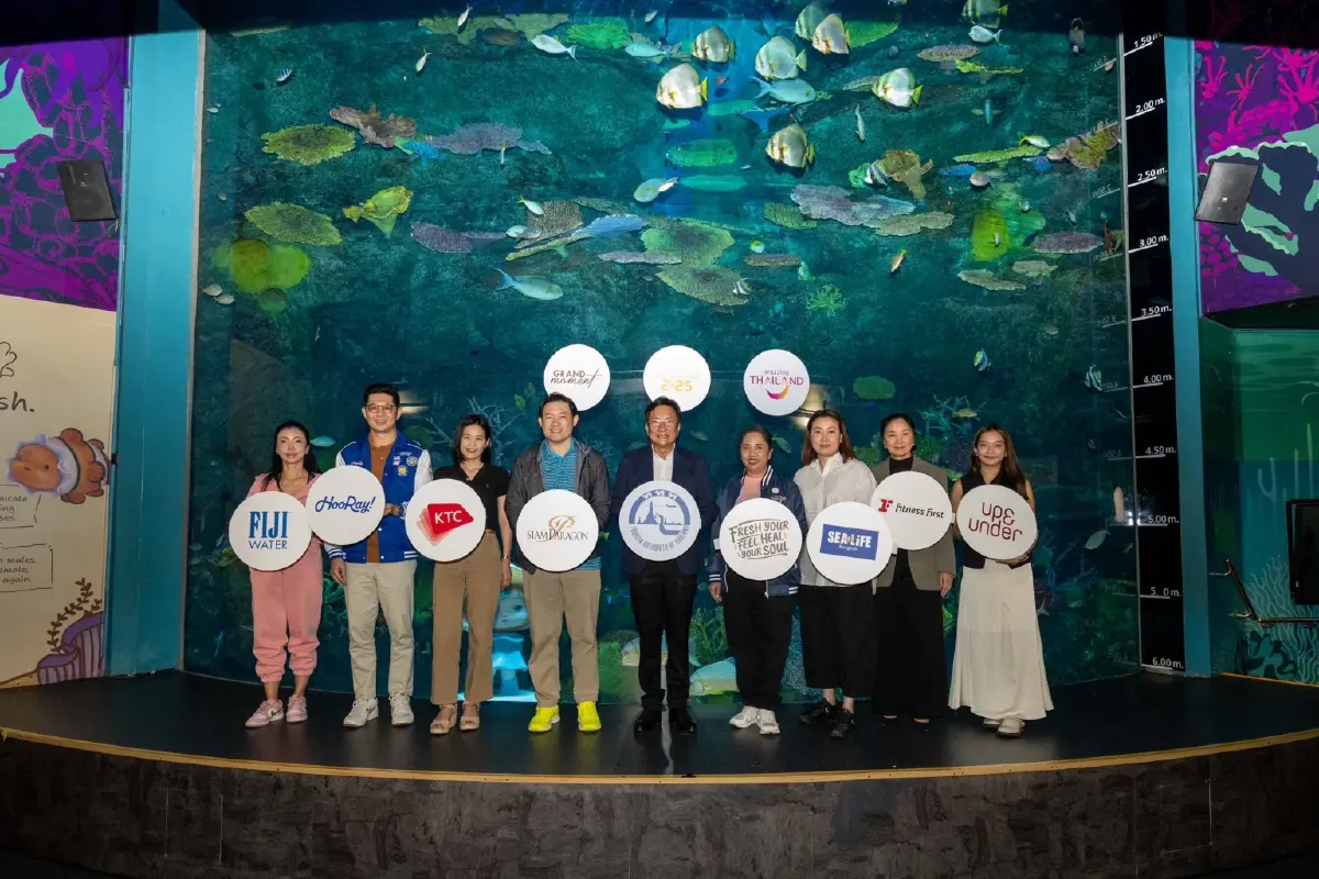 สวรรค์แห่งสุขภาพ ไทยชู Wellness สุดปัง! ฮีลใจกายกับ Aquarium Yoga