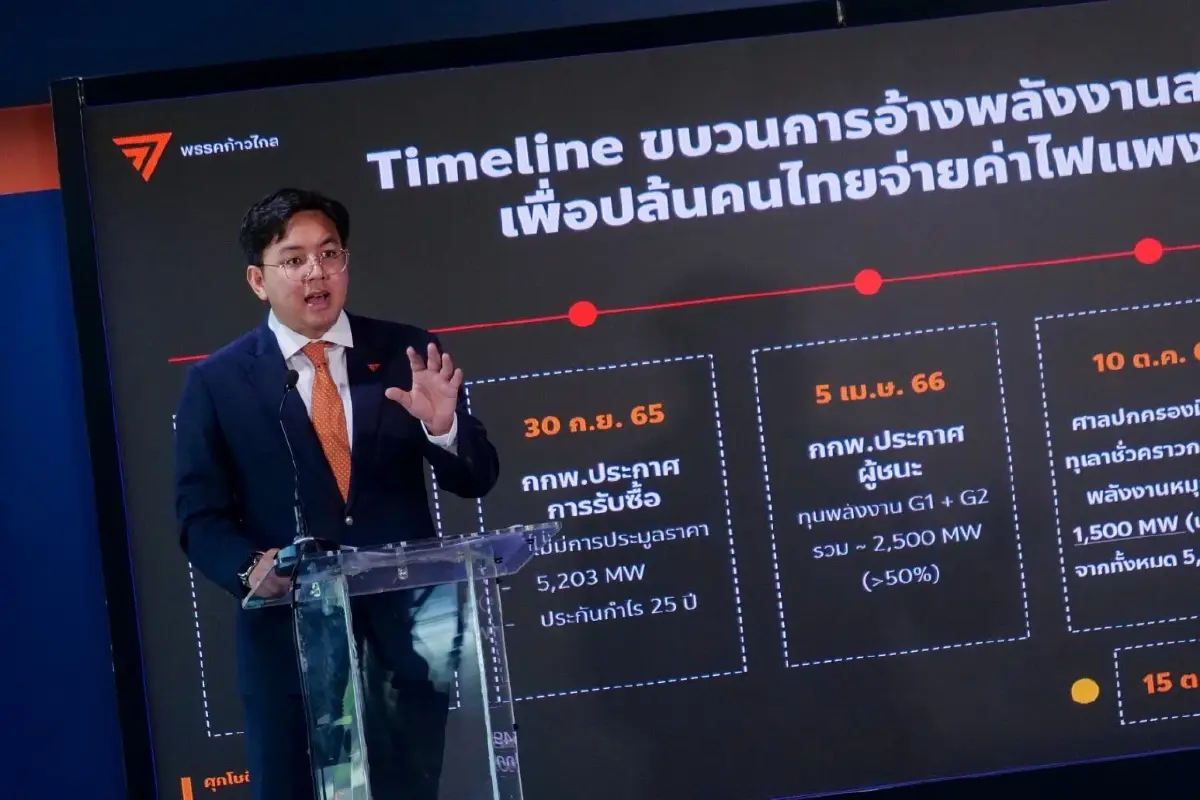 นายศุภโชติ ไชยสัจ สส.บัญชีรายชื่อ พรรคประชาชน