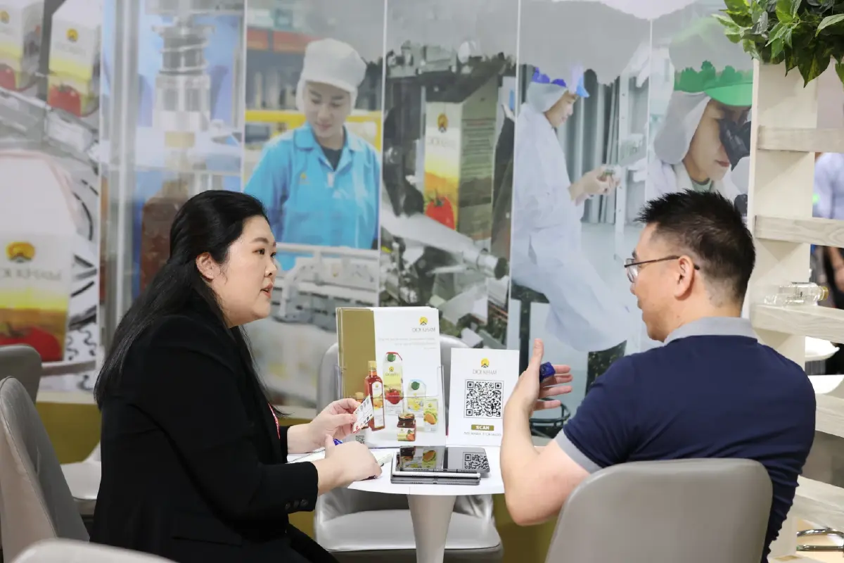 ดอยคำโชว์สินค้าหลากหลาย เจรจาธุรกิจ ในงาน THAIFEX 2025