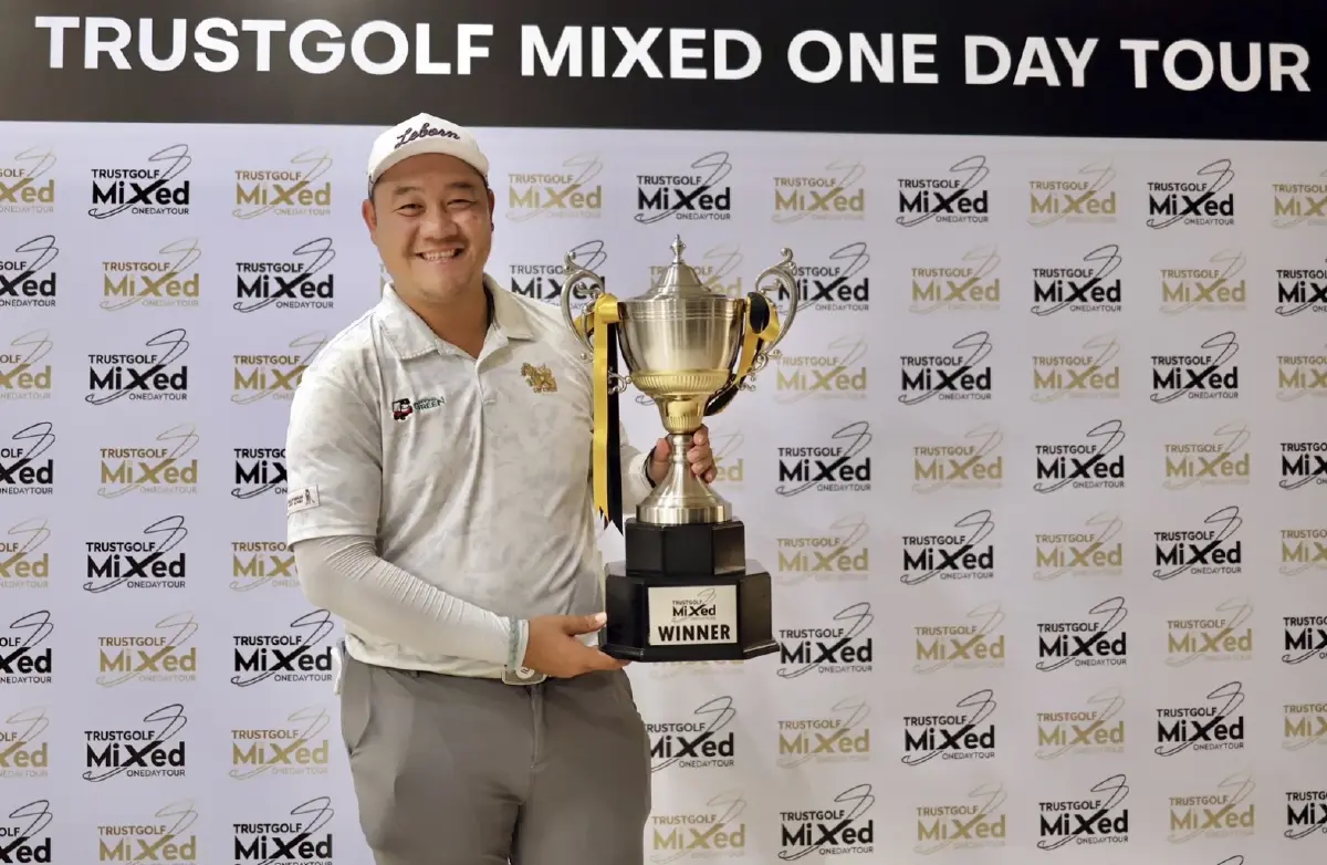 วีรวิทย์เฉือนชัยเพลย์ออฟ คว้าแชมป์สนามแรก ทรัสต์กอล์ฟ วันเดย์ฯ