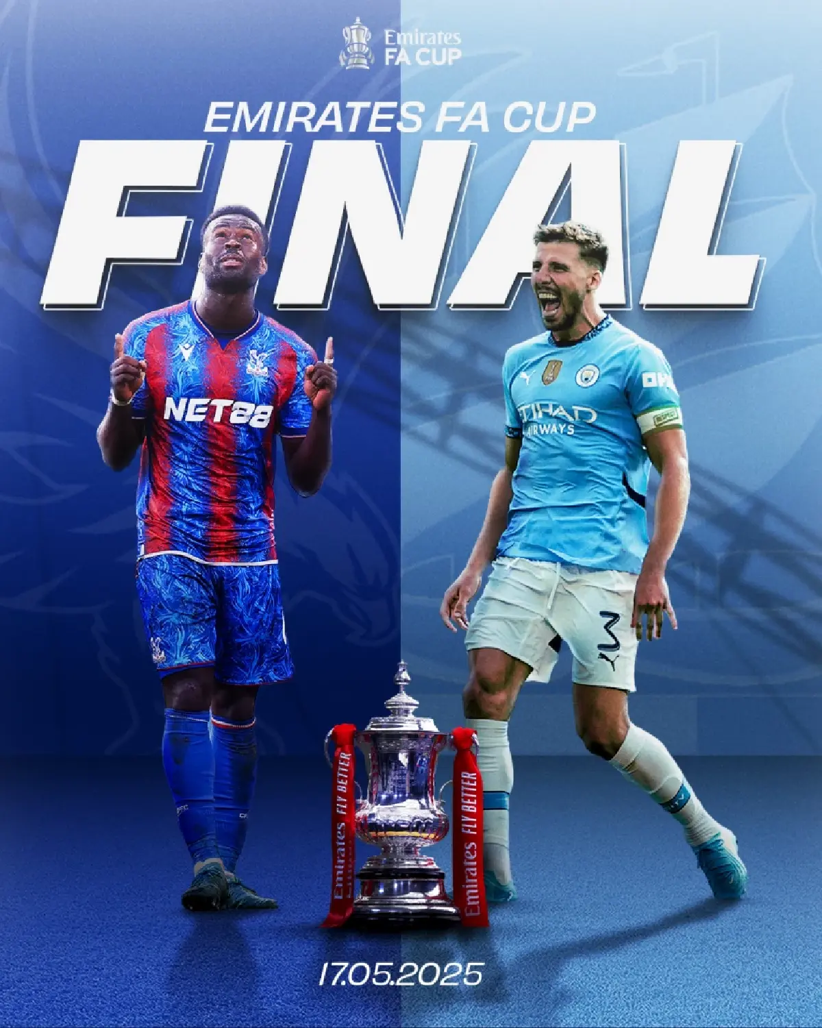 ดูบอลสด ถ่ายทอดสด คริสตัล พาเลซ พบ แมนซิตี้  ฟุตบอลเอฟเอ คัพ วันนี้