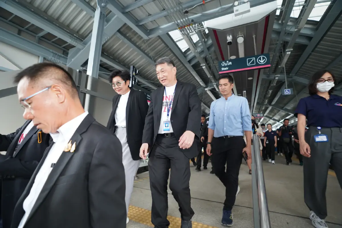 สายสีชมพู เชื่อมอิมแพ็ค "รถไฟฟ้า 20 บาท" เปิดทดลองใช้ 20 พ.ค. 68 นี้