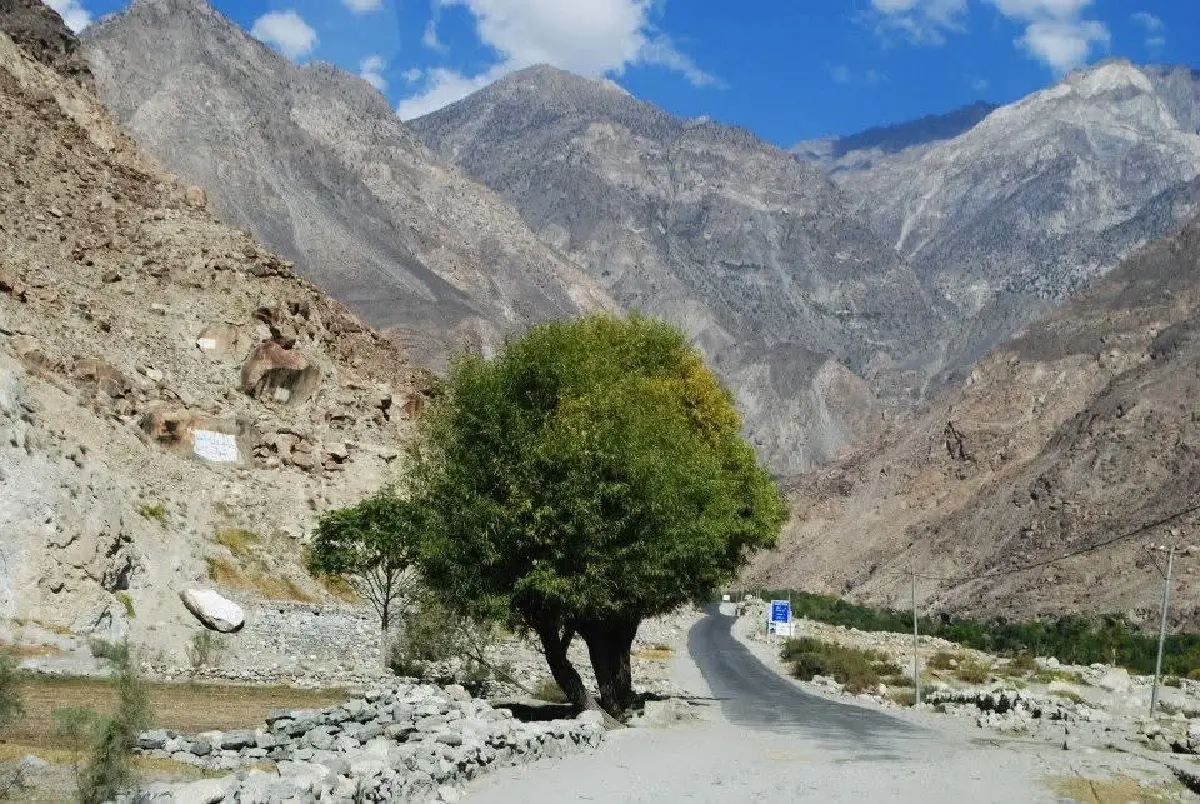 ครั้งหนึ่งใน "คาราโครัม" การบรรจบของเอเชียใต้และจีน บนถนนที่สูงที่สุดในโลก