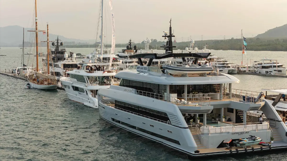 โชว์เรือยอช์ทหรู 70 ลำ พร้อมแบรนด์ลักชัวรี 100 แบรนด์ บุกภูเก็ต