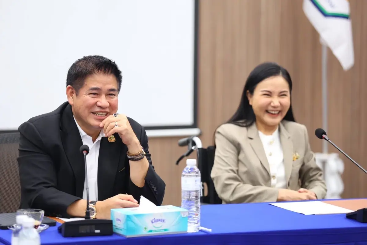 ร.อ.ธรรมนัส เปิดพรรคกล้าธรรม ต้อนรับ “เอกราช ช่างเหลา”