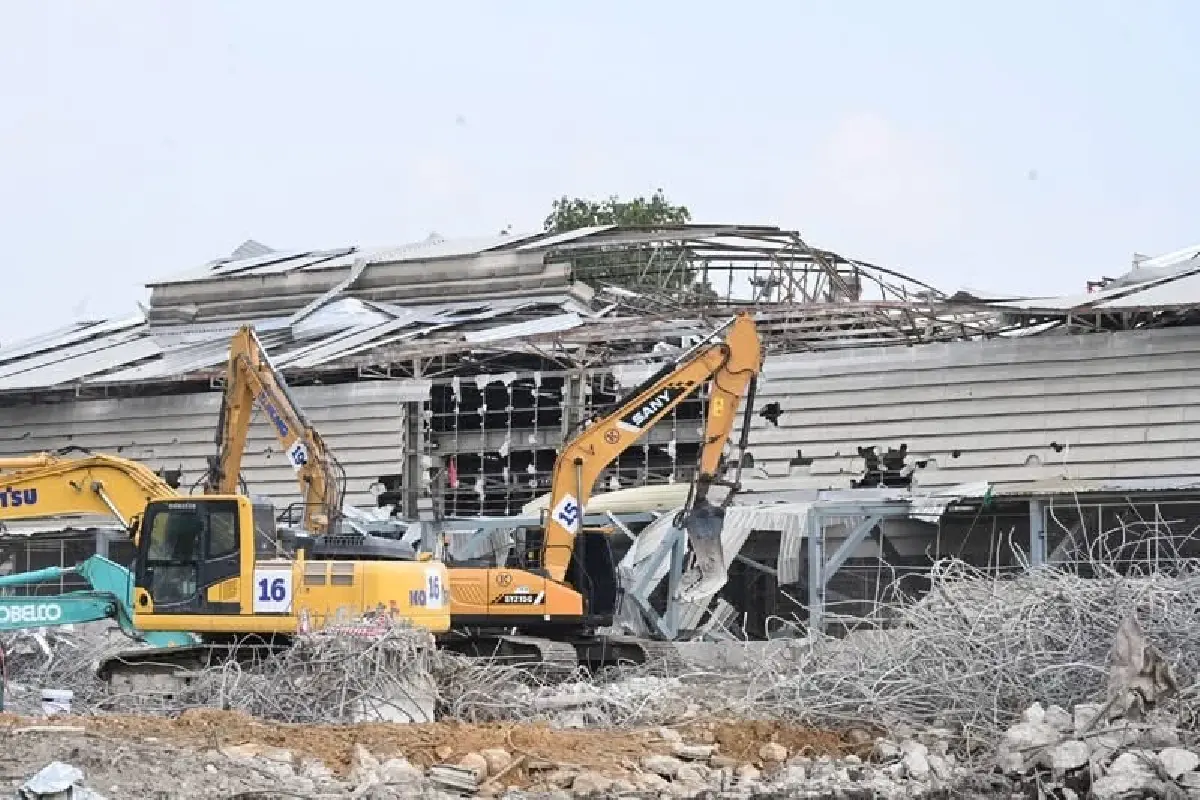 เคลียร์พื้นที่ตึกสตง.ถล่ม