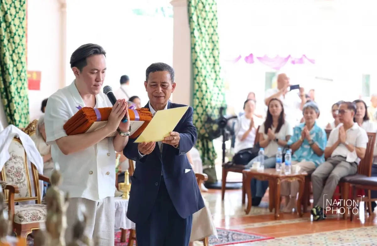 เนชั่น กรุ๊ป ร่วมทำบุญถวายผ้าป่าสามัคคี เนื่องในวันวิสาขบูชา
