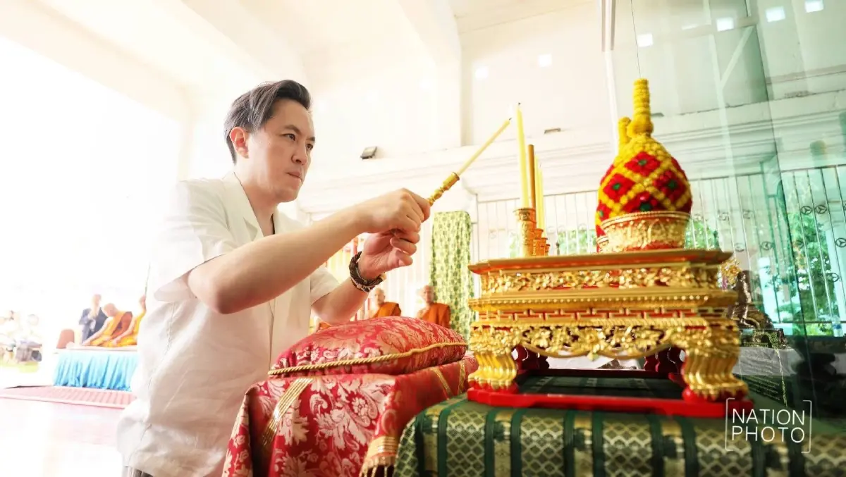 เนชั่น กรุ๊ป ร่วมทำบุญถวายผ้าป่าสามัคคี เนื่องในวันวิสาขบูชา
