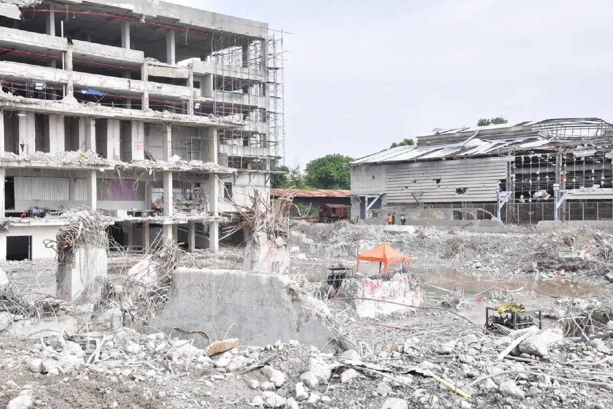 ปิดงานพลิกซากอาคารถล่ม มั่นใจไม่มีติดค้าง รอพิสูจน์อีก 200 ชิ้นส่วน