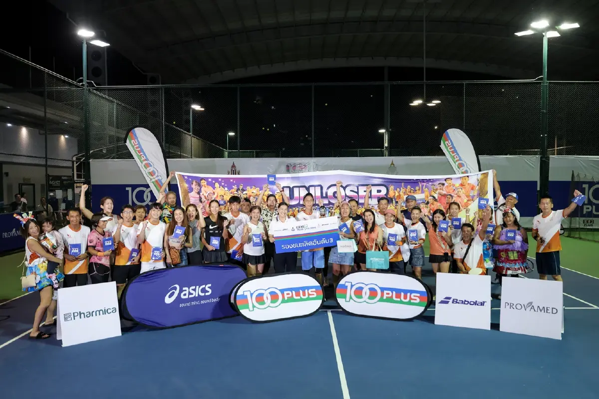 "แทมมี่" เปิดศึกเทนนิสทีมผสม 100 พลัส ไทยเทนนิส ลีก 2025