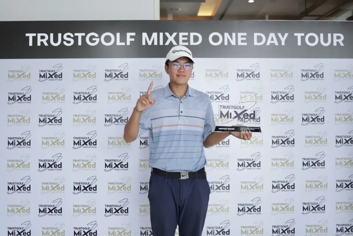 ภาสเมธ-ฉลองรัฐ์ คว้าแชมป์ทรัสต์กอล์ฟสนาม 2 ลุยศึกเอเชียน มิกซ์