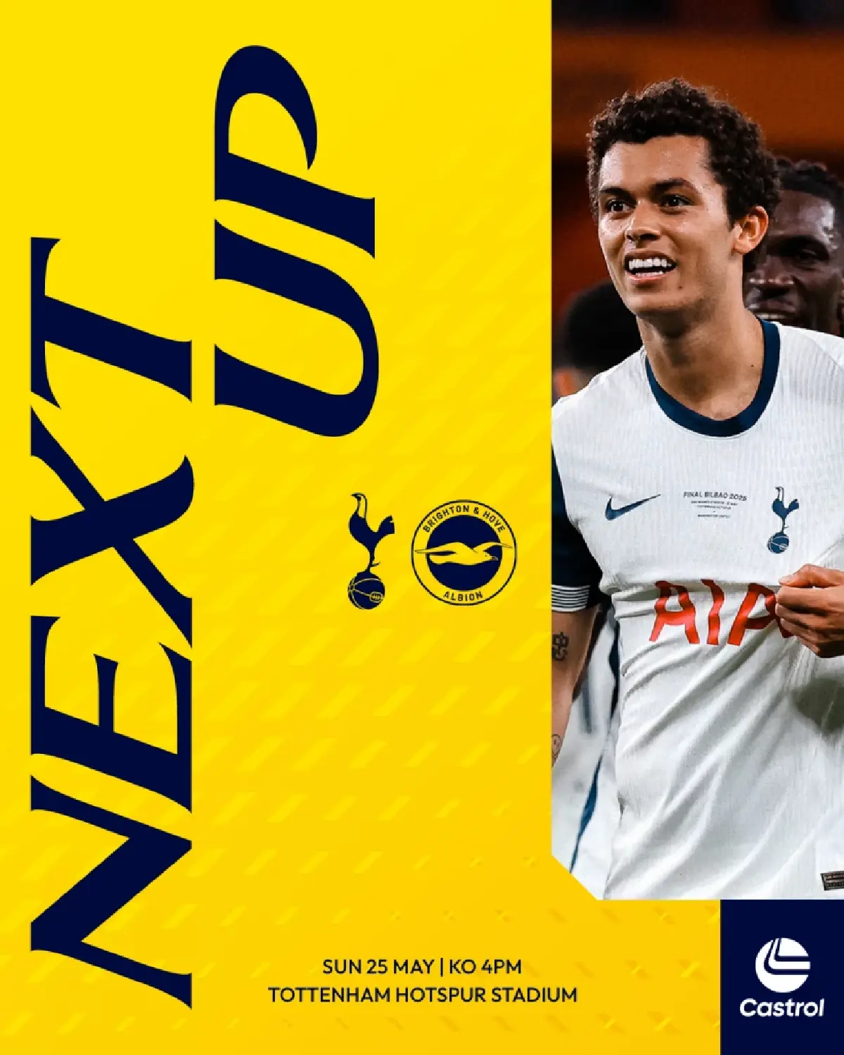 ดูบอลสด ถ่ายทอดสด สเปอร์ส พบ ไบรท์ตัน  พรีเมียร์ลีก 25 พ.ค.68