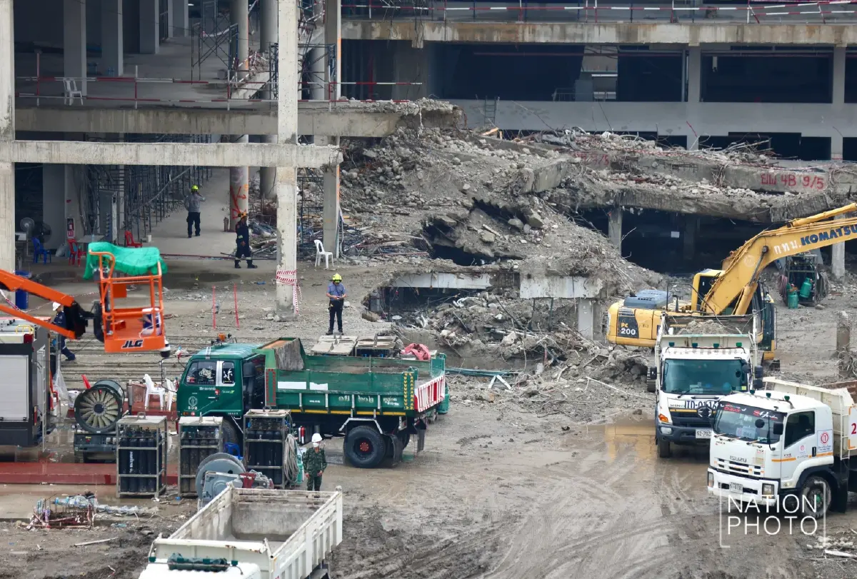 กทม. ยุติค้นหาผู้สูญหายอาคารสตง.ถล่ม เหลือ 7 รายรอยืนยัน