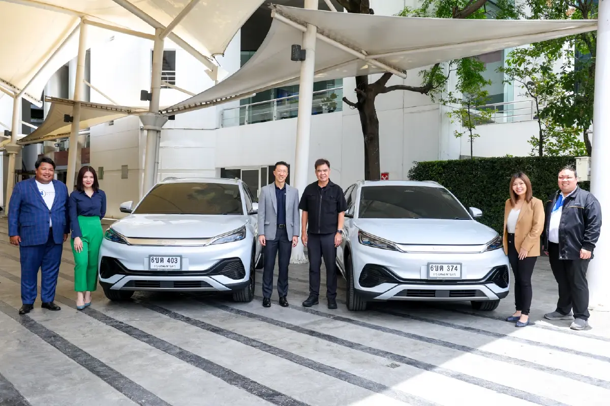 BYD มอบรถ EV "ATTO3" เสริมทัพเนชั่น กรุ๊ป สู่องค์กรสื่อรักษ์โลก