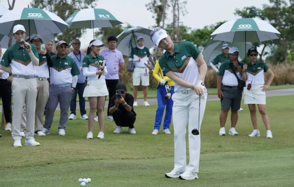 "นา ยอน ชเว" ร่วมออกรอบกับนักกอล์ฟไทยในกิจกรรมพิเศษที่กรุงเทพฯ