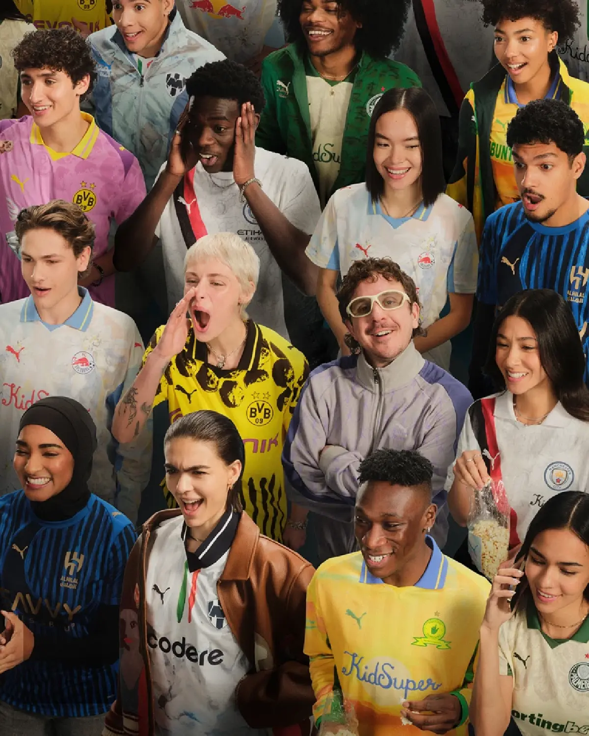 ส่องชุดแข่งใหม่ PUMA x KIDSUPER เปิดตัวศึกฟุตบอลสโมสรโลก