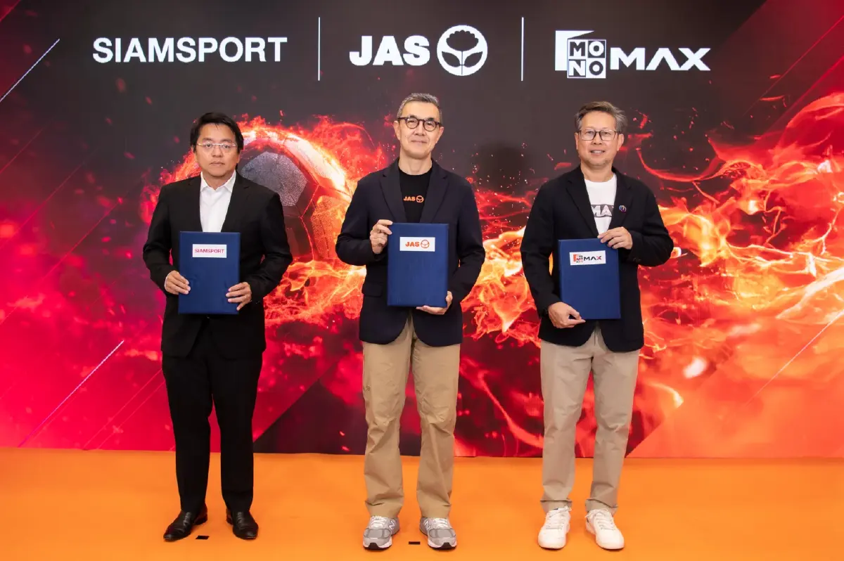 "JAS ผนึก SIAMSPORT–Monomax ตั้งทีมพากย์พรีเมียร์ลีกระดับโปร"