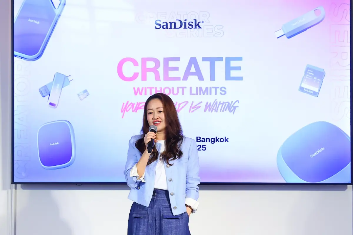 SanDisk Creator Series ตอบโจทย์ครีเอเตอร์ สร้างสรรค์ไร้ขีดจำกัด