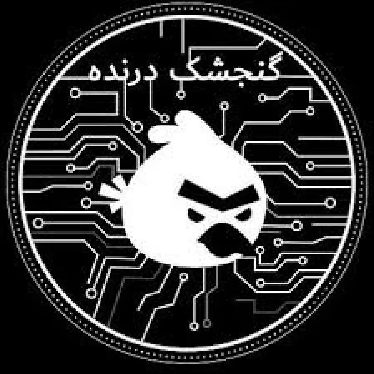 สัญลักษณ์ของ Predatory Sparrow กลุ่มแฮกเกอร์ปริศนา 