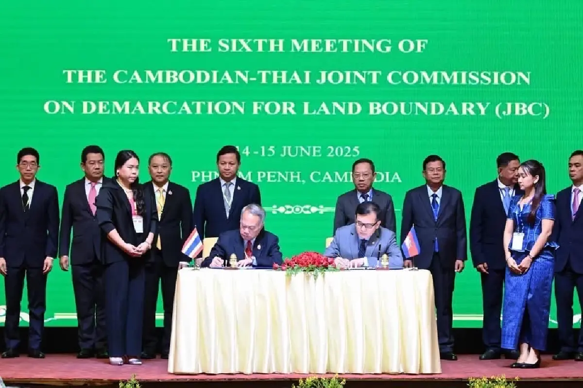 ไทย กัมพูชา ปิดถก JBC จัดทำหลักเขตแดนลดตึงเครียดชายแดน
