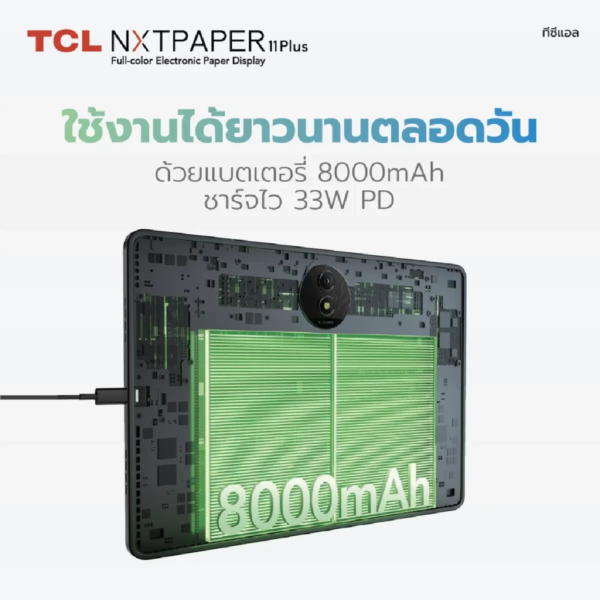 TCL เปิดตัว NXTPAPER 11 Plus แท็บเล็ตจอ 120Hz ถนอมตา ราคาสุดคุ้ม