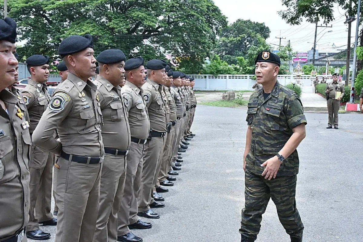 "บิ๊กต่าย" ลั่น! ตำรวจพร้อมสนับสนุน-ปกป้องรักษาอธิปไตยของชาติ
