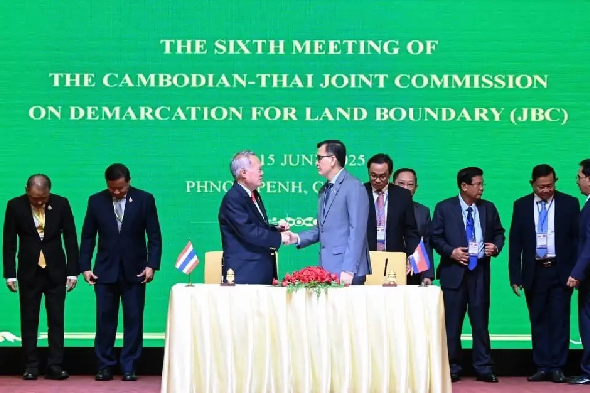 ไทย กัมพูชา ปิดถก JBC จัดทำหลักเขตแดนลดตึงเครียดชายแดน