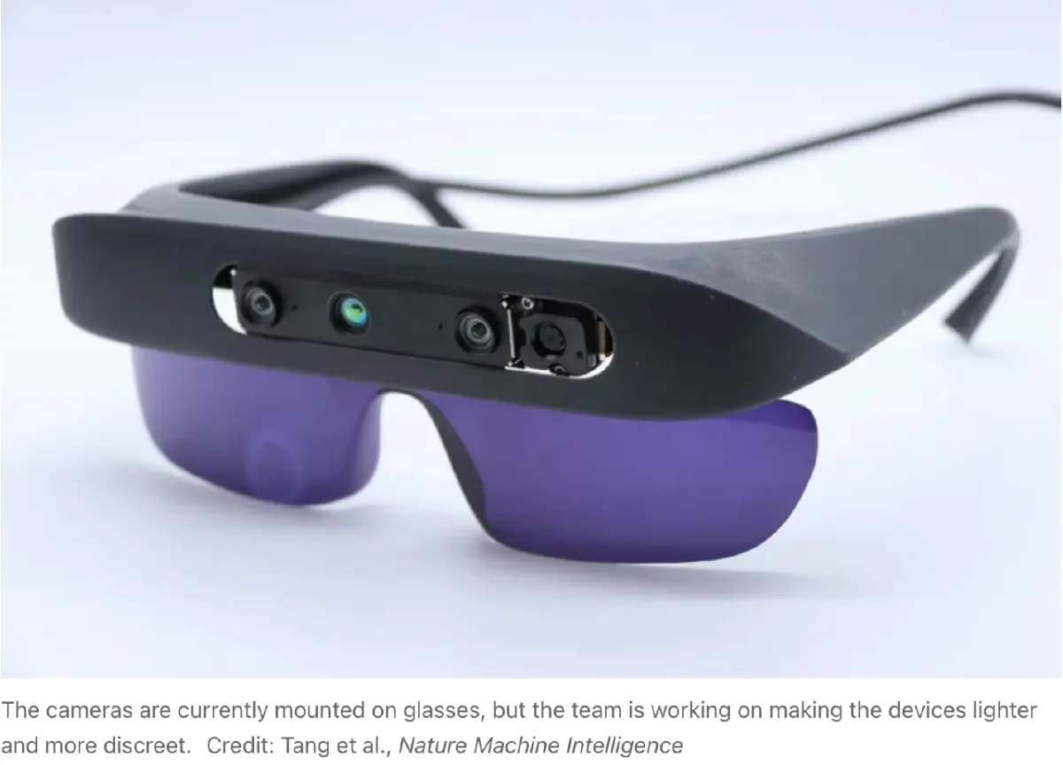 แว่นอัจฉริยะใช้ AI ช่วยให้ผู้พิการทางสายตาเดินทางปลอดภัย