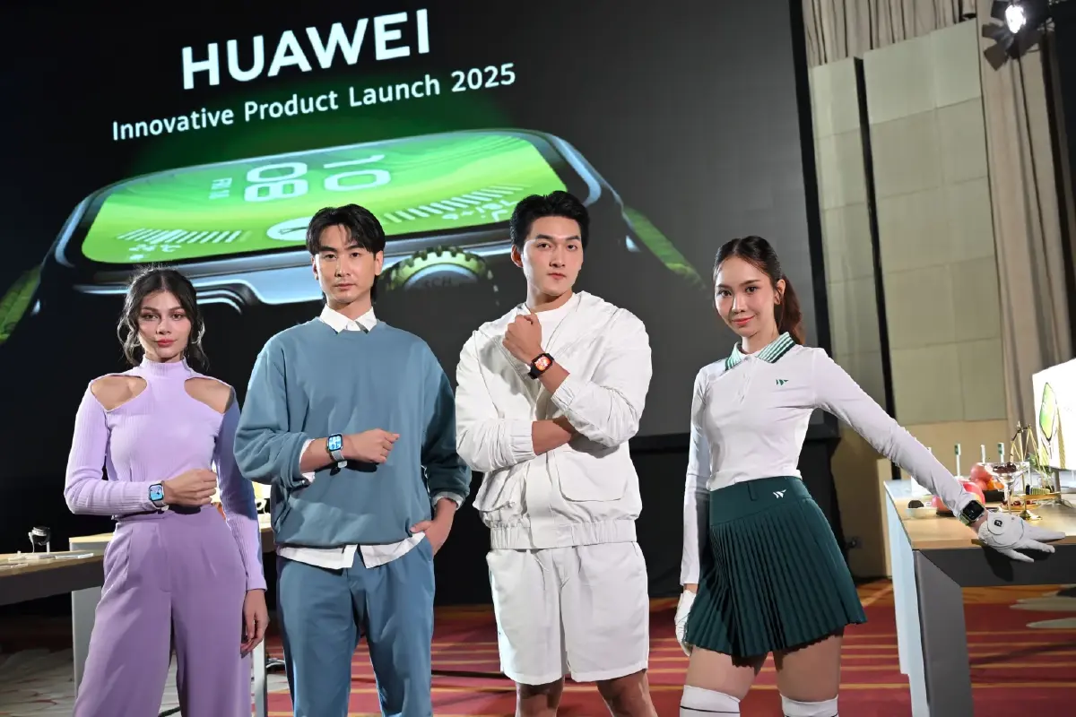 ซินเน็คฯ เปิดตัว HUAWEI WATCH FIT 4 Series สมาร์ทวอทช์สุดล้ำ!