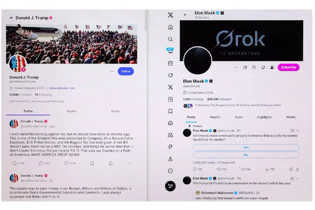 “ไม่ได้คิดถึงเขาเลย” ทรัมป์เมินมัสก์ ปมขัดแย้งร่างกฎหมายลดภาษี