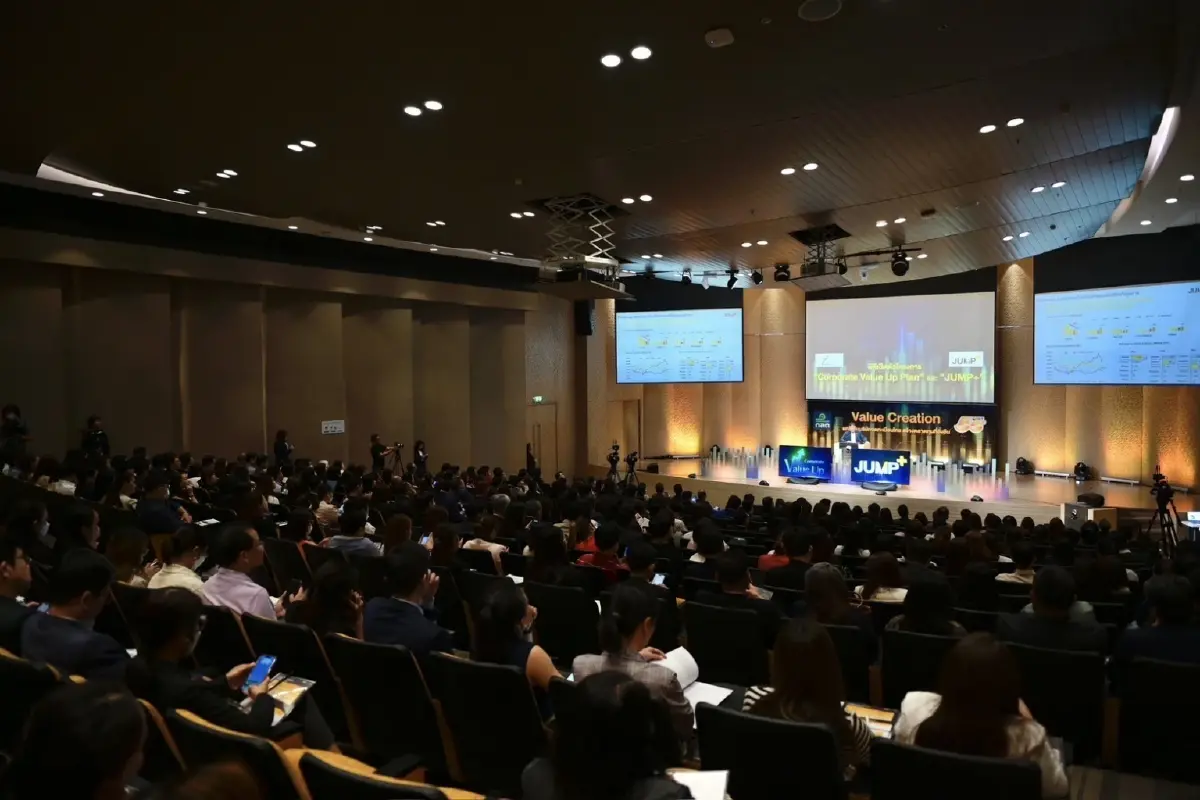 คิกออฟ! “JUMP+” ปลุกพลัง บจ.ไทย จั๊มพ์กำไรโต 3 ปี ปูทางสู่ "Corporate Value Up"