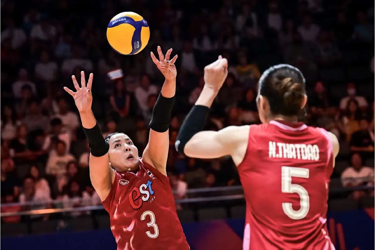 นักตบสาวไทย ขยับขึ้นที่ 14 โลก หลังไทย ไล่ทุบ ฝรั่งเศส 3-1 VNL 2025