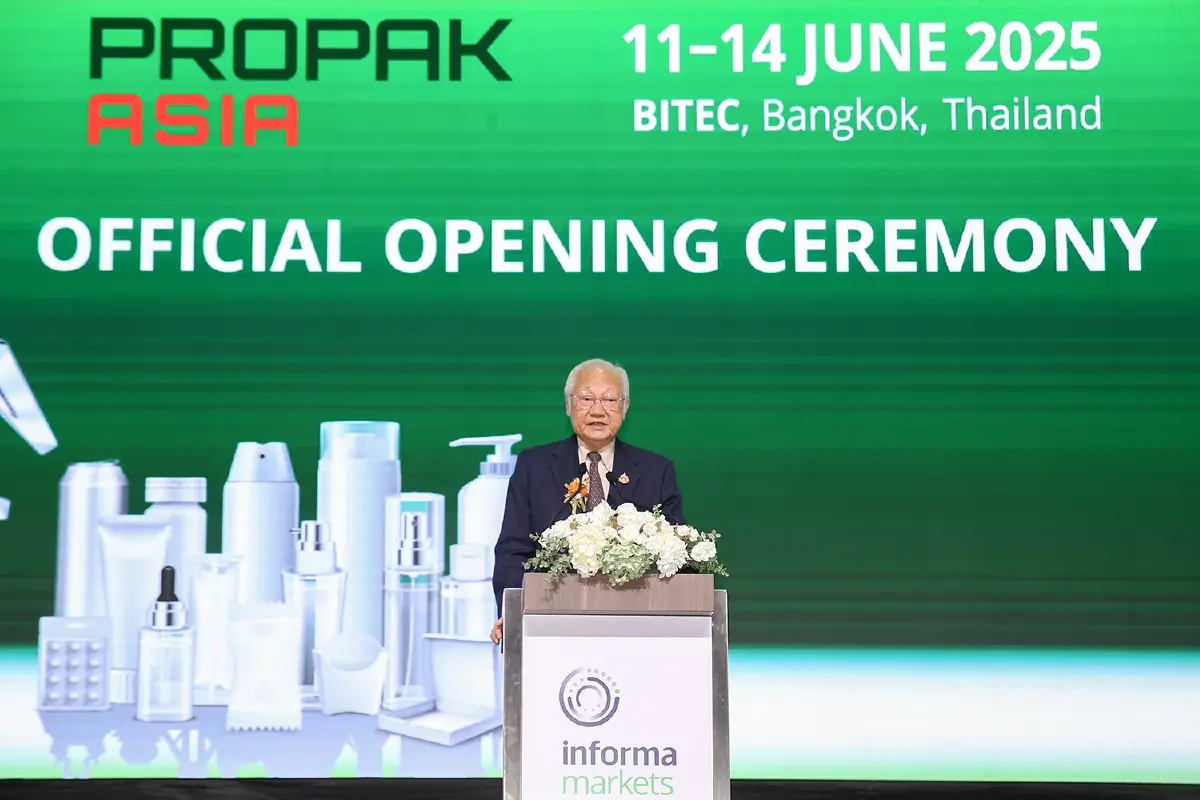 ProPak Asia 2025 โชว์เทคบรรจุภัณฑ์โลก ดันมูลค่าการค้า 5.5 พันล้าน