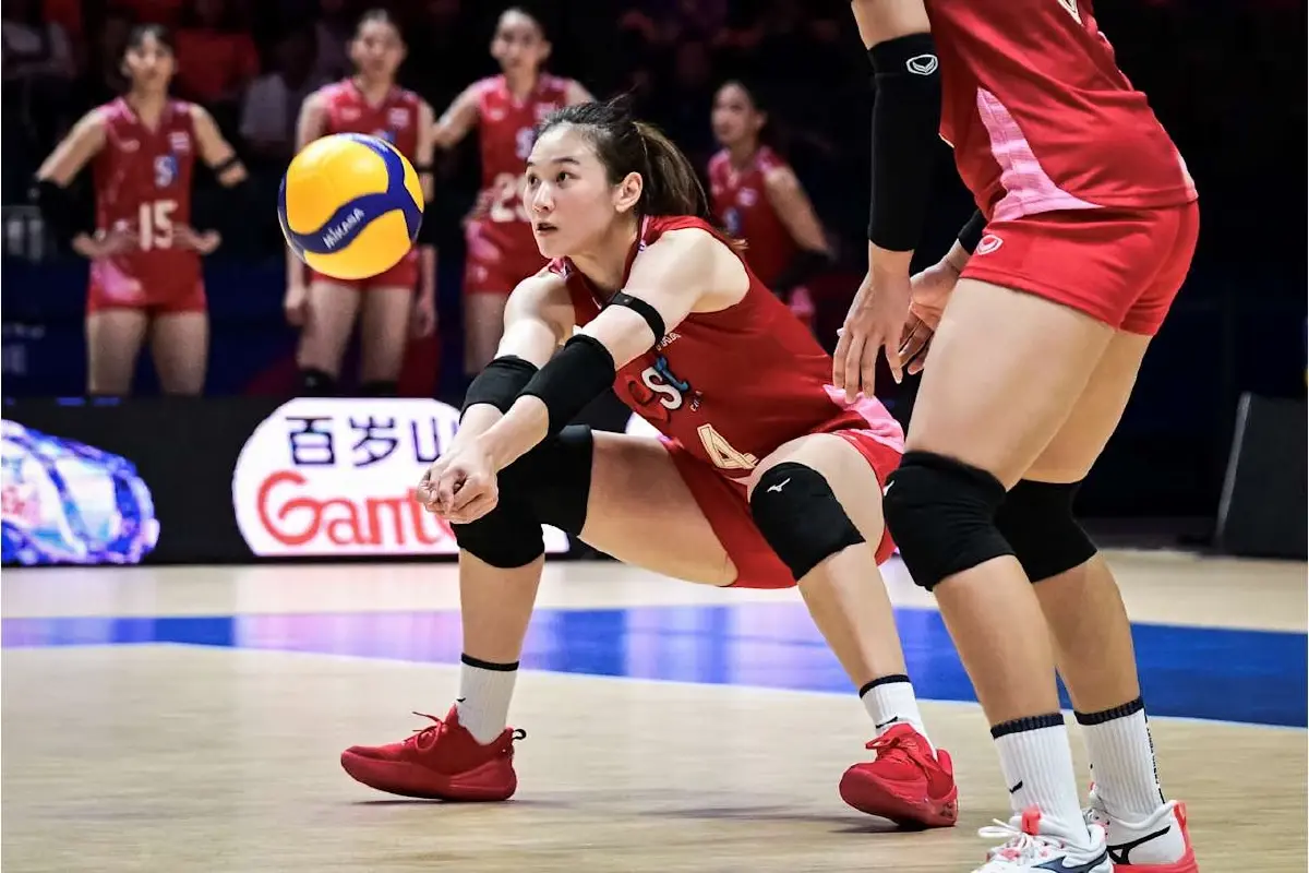 นักตบสาวไทย ขยับขึ้นที่ 14 โลก หลังไทย ไล่ทุบ ฝรั่งเศส 3-1 VNL 2025