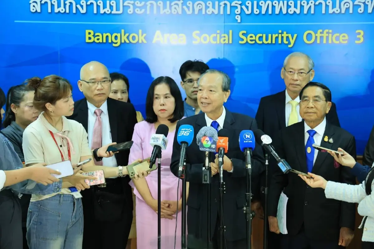 บอร์ดแพทย์ประกันสังคม พบ รมว.แรงงาน ชูแนวทาง "สานต่อ สร้างใหม่"