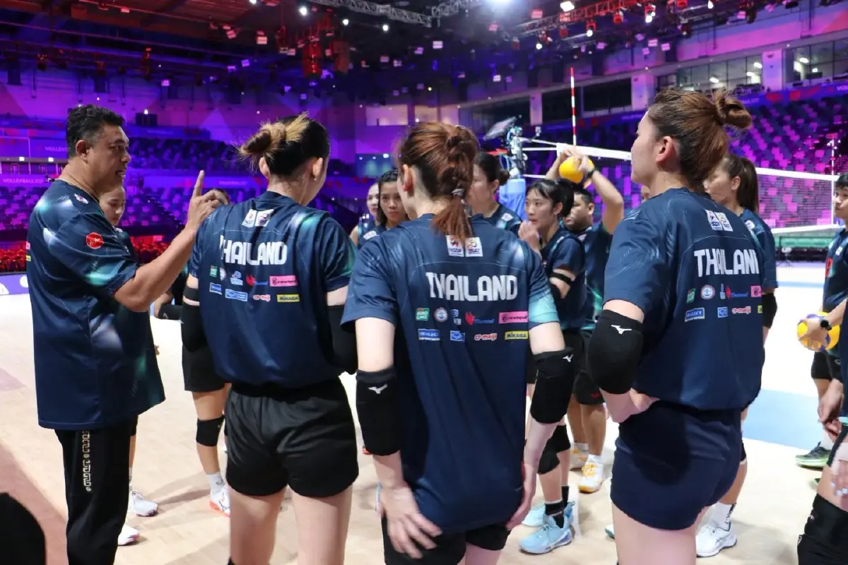 LIVE ถ่ายทอดสด วอลเลย์บอลหญิงเนชันส์ลีก ไทย พบ ญี่ปุ่น VNL 2025
