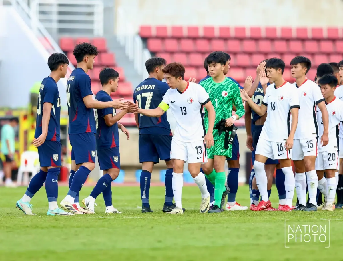 ผลบอล ทีมชาติไทย U23 แพ้ ฮ่องกง 2-3 เกมอุ่นเครื่องทีมชาติ