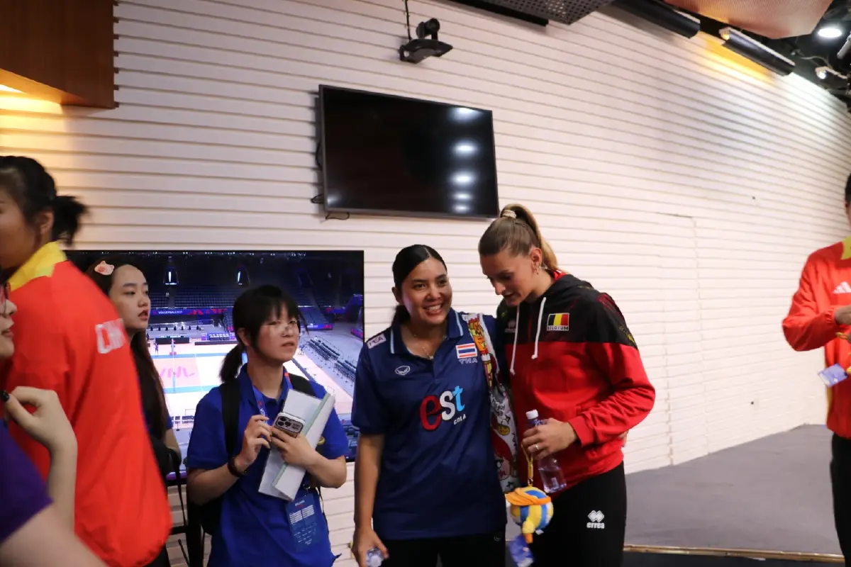 "ชมพู่" พรพรรณ ลั่นทีมไทยพร้อมสู้เต็มที่ เปิด VNL 2025 ดวลโปแลนด์