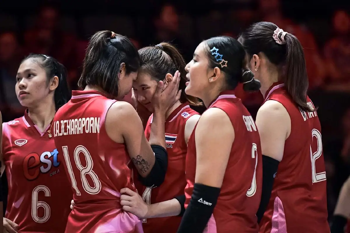 นักตบสาวไทย ขยับขึ้นที่ 14 โลก หลังไทย ไล่ทุบ ฝรั่งเศส 3-1 VNL 2025
