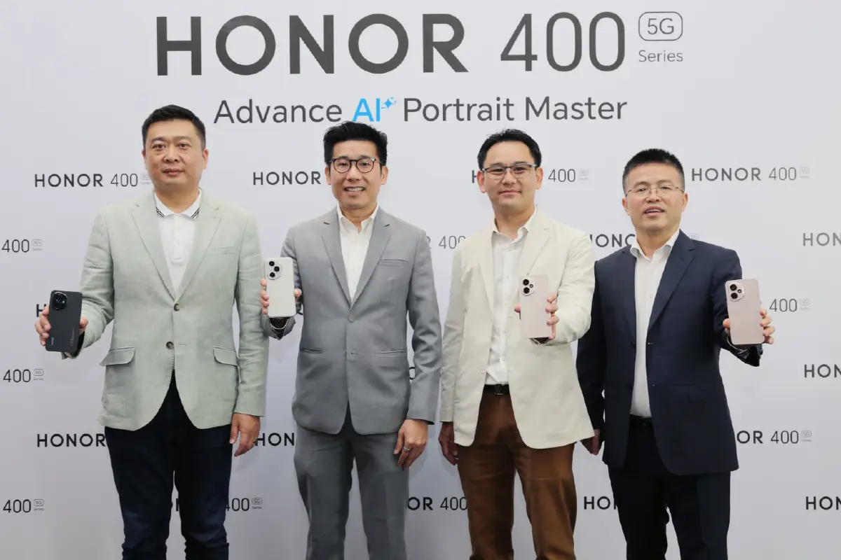 ซินเน็คฯ ร่วมเปิดตัว HONOR 400 Series เสริมแกร่งตลาด AI มือถือ