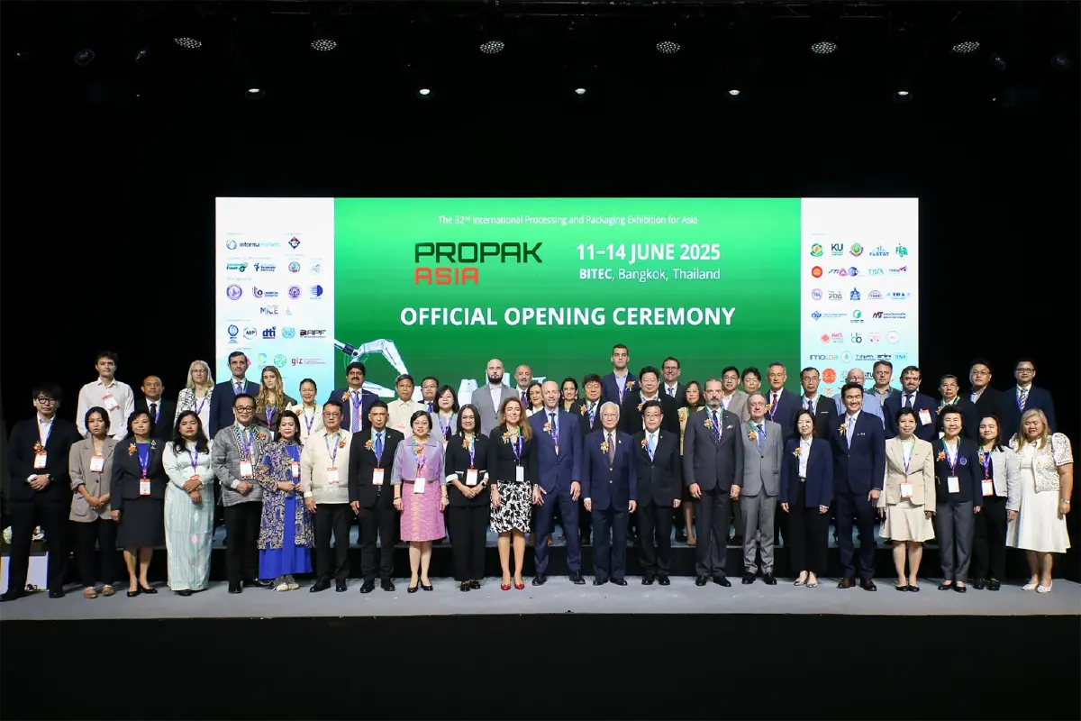 ProPak Asia 2025 โชว์เทคบรรจุภัณฑ์โลก ดันมูลค่าการค้า 5.5 พันล้าน